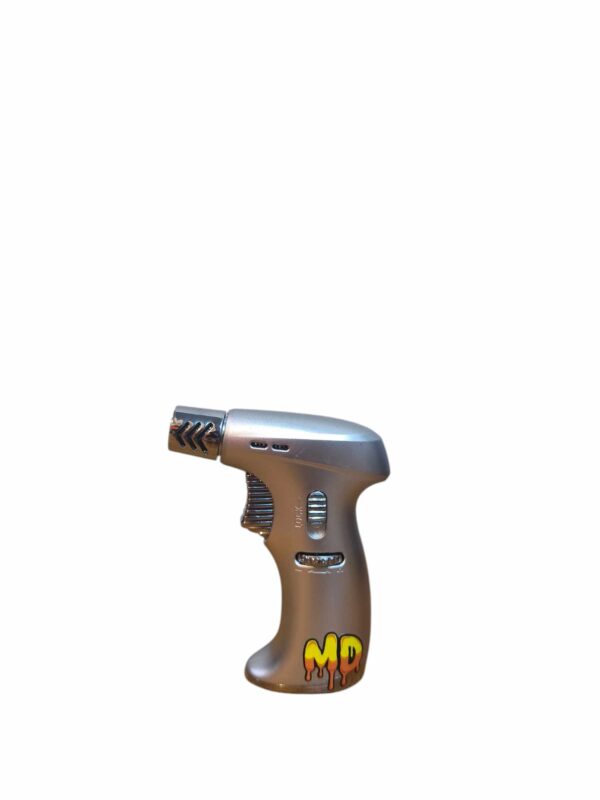 Mama Dubs Torch Lighter Butane Silver