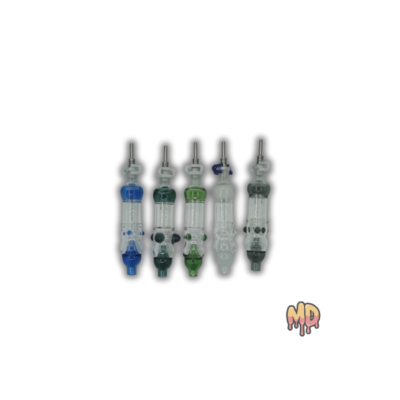 GLASS NECTAR BUBBLER