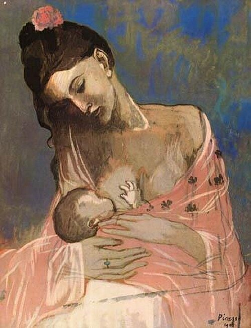 Pablo Picasso, 1905, Materniteé (Mother and Child)